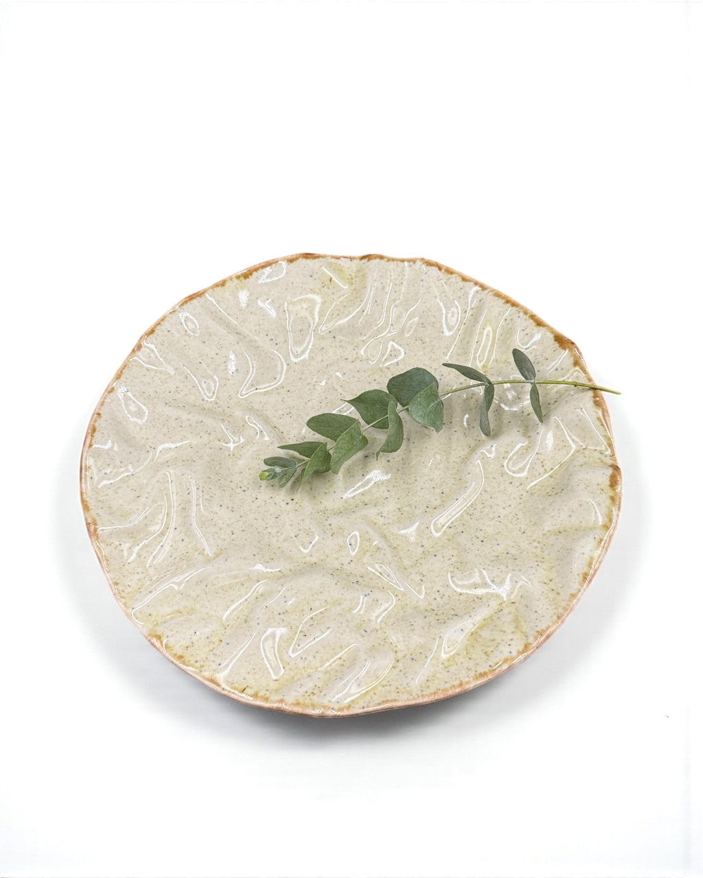 Talerz płaski do serwowania Amber