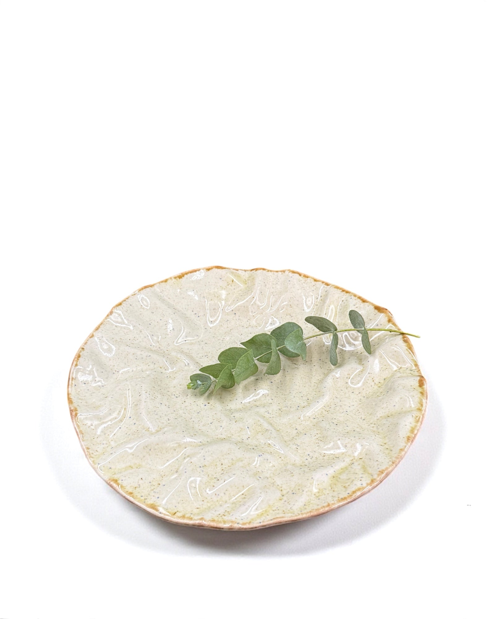 Talerz płaski do serwowania Amber