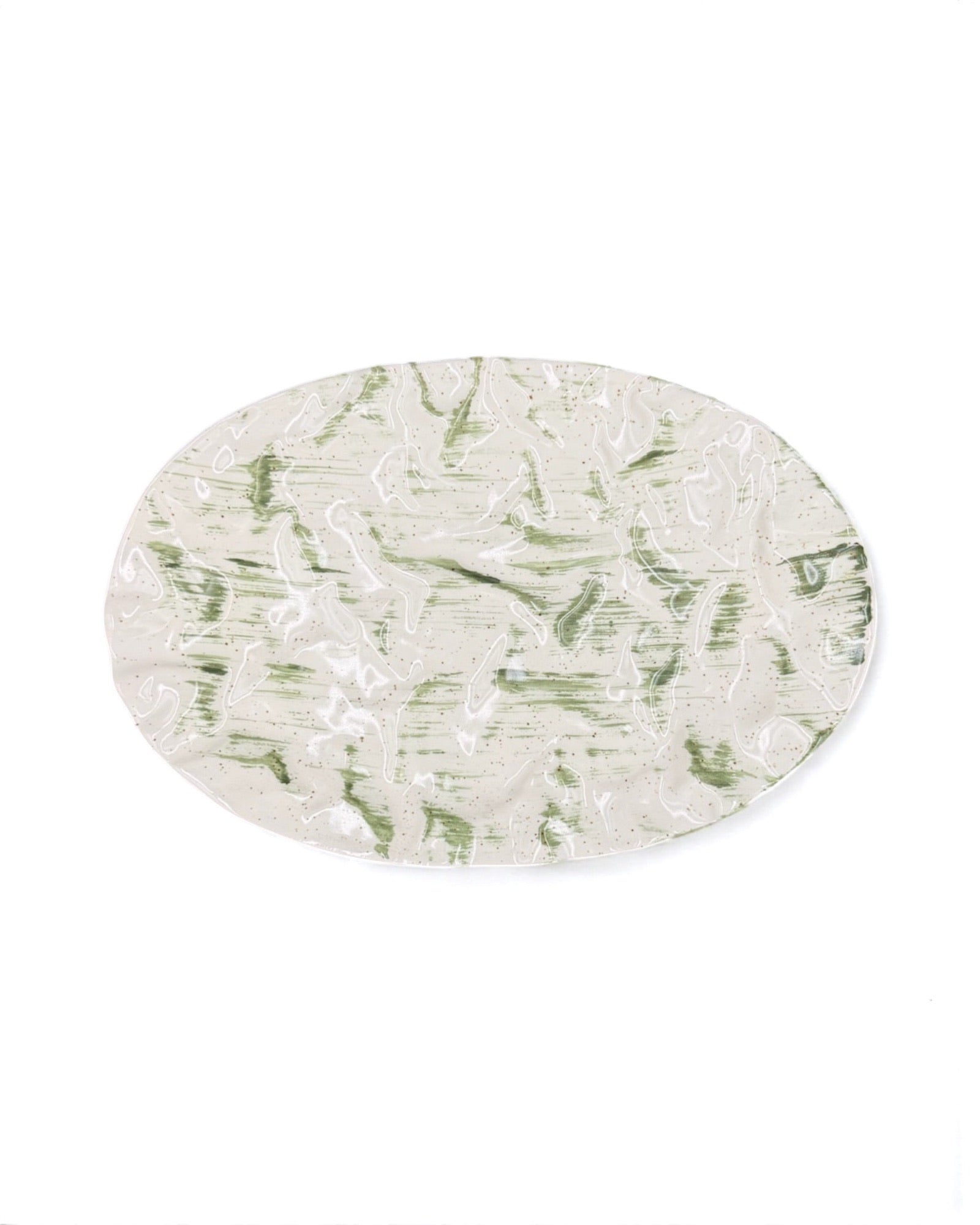Talerz owalny wspólny Verde