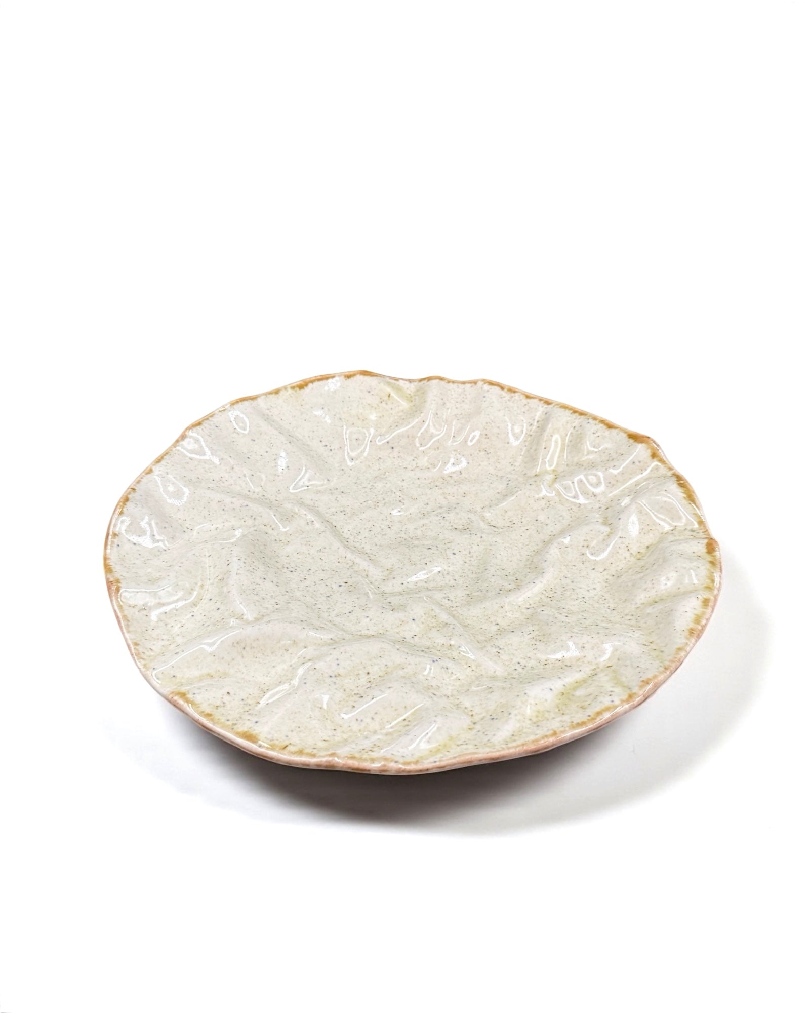 Talerz płaski do serwowania Amber