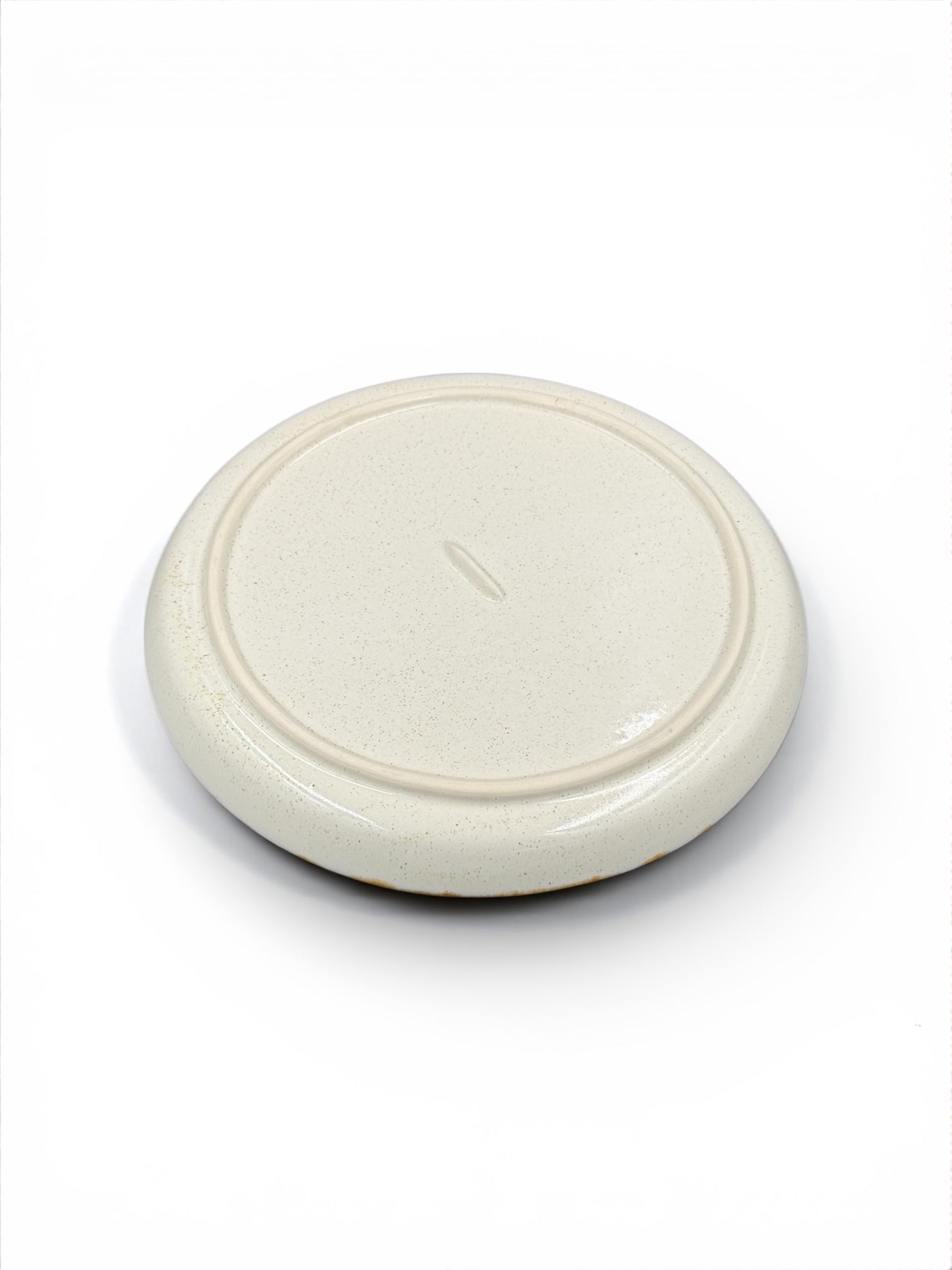 Talerz z rantem 25 cm Creamy